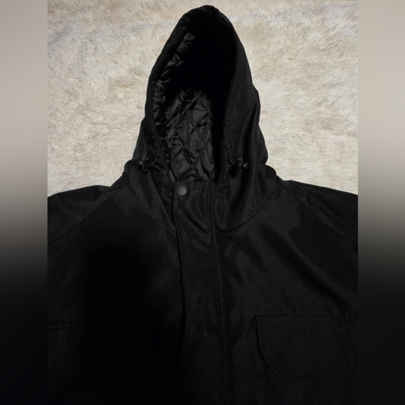 CAT Caterpillar Men’s Size 2XL Bedrock Winter Black Jacket EUC - Picture 8 of 12